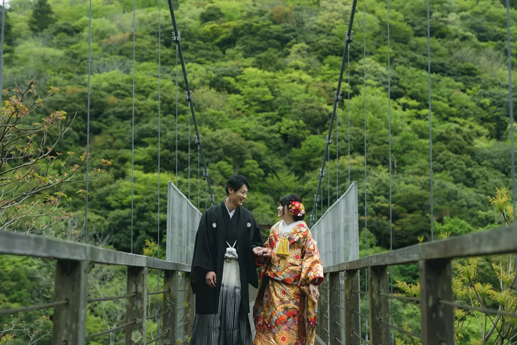 大江山（京都府福知山市）でフォトウェディング・結婚式前撮り｜くくるくう