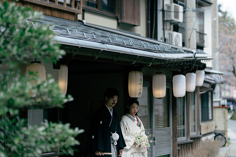 【豊岡・城崎温泉街】 結婚式前撮り・ウェディングフォトのくくるくう