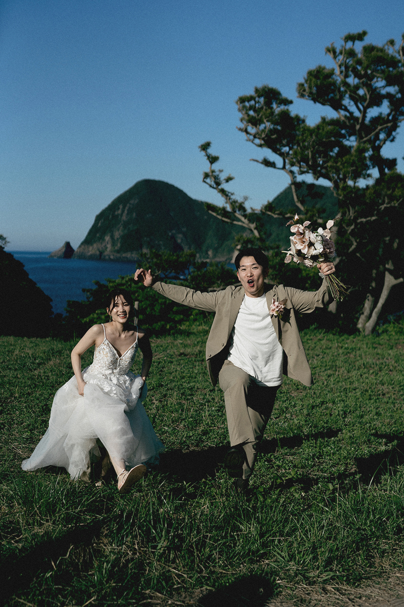 結婚式前撮り・フォトウェディング｜京丹後（夕日ヶ浦・立岩・琴引浜）、宮津（天橋立）、舞鶴、伊根の舟屋