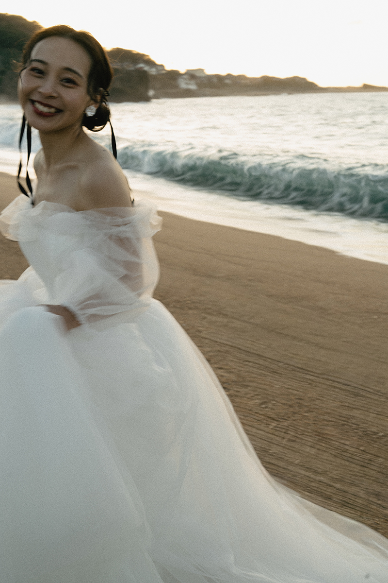 夕日ヶ浦 立岩 天橋立 結婚式前撮り フォトウェディング｜くくるくう 福知山 舞鶴 豊岡