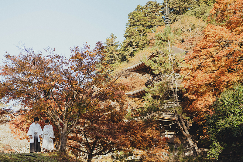 金剛院｜ウェディングフォト 結婚式撮影のくくるくう 【福知山 舞鶴 豊岡】