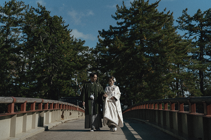 天橋立（京都府宮津市）｜結婚式 前撮り・フォトウェディング｜福知山・舞鶴　くくるくう